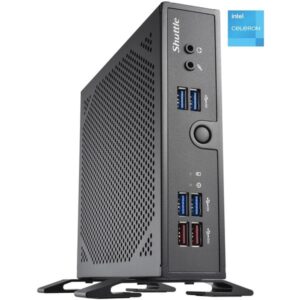 Shuttle XPC slim DS50U, Barebone (schwarz, ohne Betriebssystem)