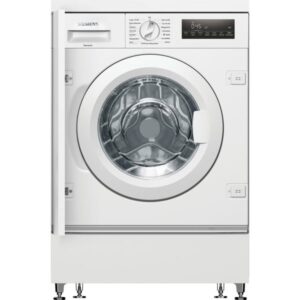 Siemens WI14W443 iQ700, Waschmaschine (weiß, Einbau)