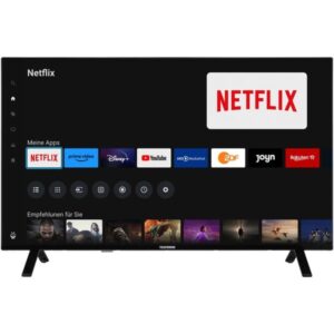 Telefunken QU43TO750S, QLED-Fernseher (108 cm (43 Zoll), schwarz, UltraHD/4K, Triple Tuner, SmartTV, TiVo Betriebssystem)