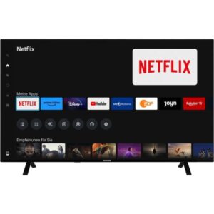 Telefunken QU55TO750S, QLED-Fernseher (139 cm (55 Zoll), schwarz, UltraHD/4K, Triple Tuner, SmartTV, TiVo Betriebssystem)