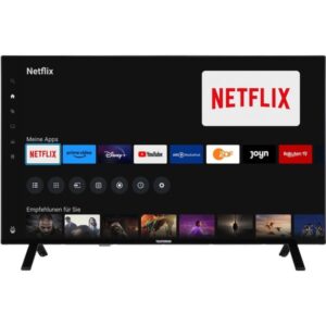 Telefunken XU43TO750S, LED-Fernseher (108 cm (43 Zoll), schwarz, UltraHD/4KHD, Triple Tuner, SmartTV, TiVo Betriebssystem)