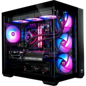 Thermaltake FTW RTX 5080 Black, Gaming-PC (schwarz/transparent, Windows 11 Home)