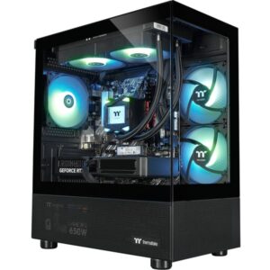 Thermaltake FTW V170A 5070 Elite Black, Gaming-PC (schwarz/transparent, Windows 11 Home)