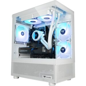 Thermaltake FTW V170A 5070 Elite Snow, Gaming-PC (weiß/transparent, Windows 11 Home)