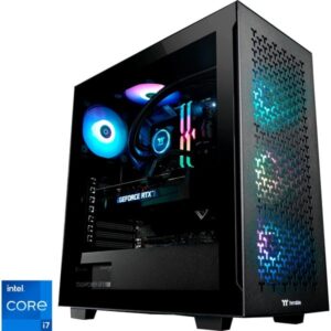 Thermaltake Prospero Black, Gaming-PC (schwarz/transparent, Windows 11 Home 64-Bit)