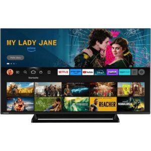 Toshiba 43UF3F63DAZ, LED-Fernseher (108 cm (43 Zoll), schwarz, UltraHD/4K, Triple Tuner, HDR, Fire TV)