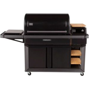 Traeger Pelletgrill Timberline XL (schwarz, WiFIRE, Touchscreen, seitliches Induction Kochfeld)