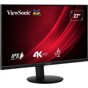 ViewSonic VG2708-4K, LED-Monitor (69 cm (27 Zoll), schwarz (matt), UltraHD/4K, IPS)