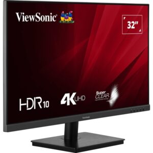 ViewSonic VA3208-4K-HD, LED-Monitor (80 cm (31.5 Zoll), schwarz (matt), UltraHD/4K, VA, HDR10)