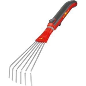 WOLF-Garten Kleinfächerbesen LD-M /ZM 015, multi-star (rot/grau, 11,5cm)