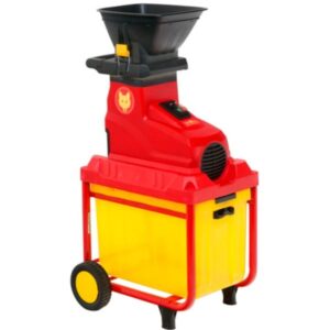 WOLF-Garten Leise-Häcksler SDL 2800 EVO (rot/gelb, 2.800 Watt)