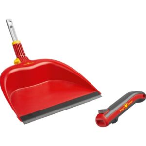 WOLF-Garten Outdoor-Kehrschaufel BK-M /ZM 015, multi-star (rot/grau, 25cm)