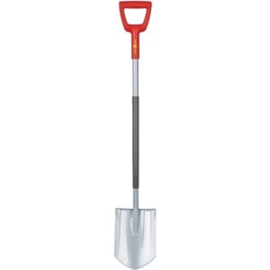 WOLF-Garten Spitzspaten ASP-D (rot/grau, 19cm)