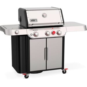 Weber Gasgrill Genesis S-335 (edelstahl, 18,7 kW, mit Sear Zone)