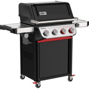 Weber Gasgrill Spirit EP-435 GBS (schwarz/edelstahl, 13,78 kW, mit Sear Zone und Seitenbrenner, Modell 2025)