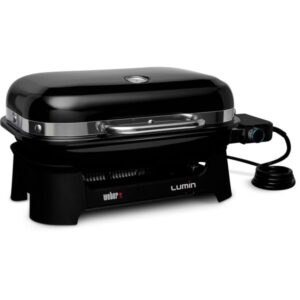 Weber Lumin Compact Elektrogrill (schwarz, 2.200 Watt)