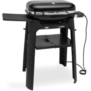 Weber Lumin Elektrogrill mit Stand (schwarz, 2.200 Watt)