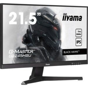 iiyama G-Master G2245HSU-B2, Gaming-Monitor (54.5 cm (21.5 Zoll), schwarz (matt), FullHD, IPS, Adaptive-Sync, 100Hz Panel)