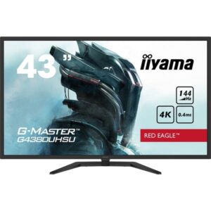 iiyama G-Master G4380UHSU-B1, Gaming-Monitor (108 cm (43 Zoll), schwarz, UltraHD/4K, AMD Free-Sync, VA, 144Hz Panel)
