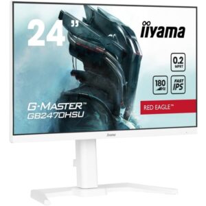 iiyama G-Master GB2470HSU-W6 Red Eagle, Gaming-Monitor (60.5 cm (23.8 Zoll), weiß (matt), FullHD, Fast IPS, Adaptive-Sync, 180Hz Panel)