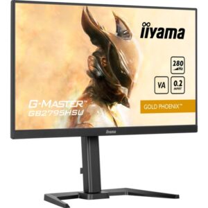 iiyama G-Master GB2795HSU-B1 Gold Phoenix, Gaming-Monitor (68.6 cm (27 Zoll), schwarz (matt), FullHD, VA, HDR, 280Hz Panel)