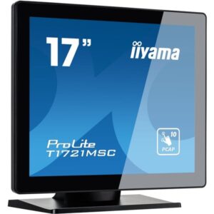 iiyama ProLite T1721MSC-B2, LED-Monitor (43 cm (17 Zoll), schwarz (matt), SXGA, TN, Touchscreen)