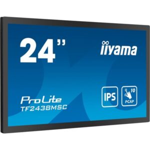 iiyama ProLite TF2438MSC-B1, LED-Monitor (60.5 cm (23.8 Zoll), schwarz, FullHD, Touchscreen, HDMI)
