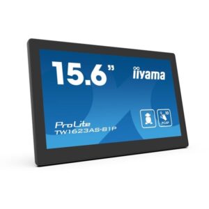 iiyama ProLite TW1623AS-B1P, LED-Monitor (39.5 cm (15.6 Zoll), schwarz (matt), FullHD, IPS, Touchscreen)