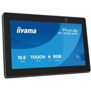 iiyama ProLite TW1625LASC-B3PNR, LED-Monitor (34.4 cm (15.6 Zoll), schwarz (matt), Touchmonitor PC mit Android-Betriebssystem)