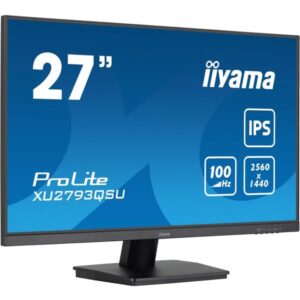 iiyama ProLite XU2793QSU-B7, LED-Monitor (68.5 cm (27 Zoll), schwarz (matt), QHD, IPS, USB-Hub, 100Hz Panel)