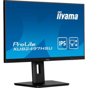 iiyama ProLite XUB2497HSU-B2, LED-Monitor (60.5 cm (23.8 Zoll), schwarz (matt), FullHD, IPS, USB-Hub, 100Hz Panel)