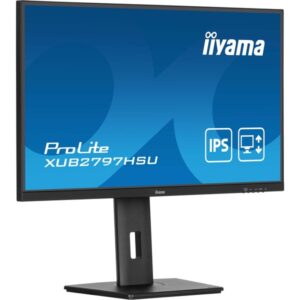 iiyama ProLite XUB2797HSU-B2, LED-Monitor (68.6 cm (27 Zoll), schwarz (matt), FullHD, IPS, USB-Hub, 100Hz Panel)