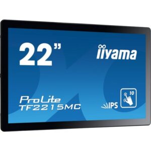 iiyama TF2215MC-B2, LED-Monitor (54.6 cm (21.5 Zoll), schwarz, FullHD, IPS, Touchscreen)