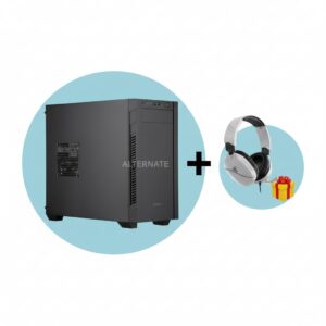 ALTERNATE Gaming-PC Silent Edition • RTX 5080 • AMD Ryzen™ 7 7800X3D • 32 GB RAM (schwarz, Windows 11 Home 64-Bit)