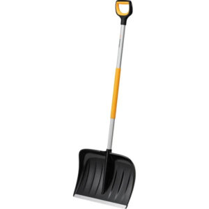 Fiskars X-Series Schneeräumer, Schneeschieber (schwarz/orange)