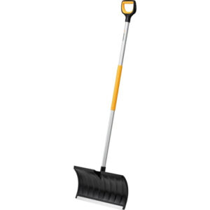 Fiskars X-Series Schneeschieber (schwarz/gelb, 53cm)
